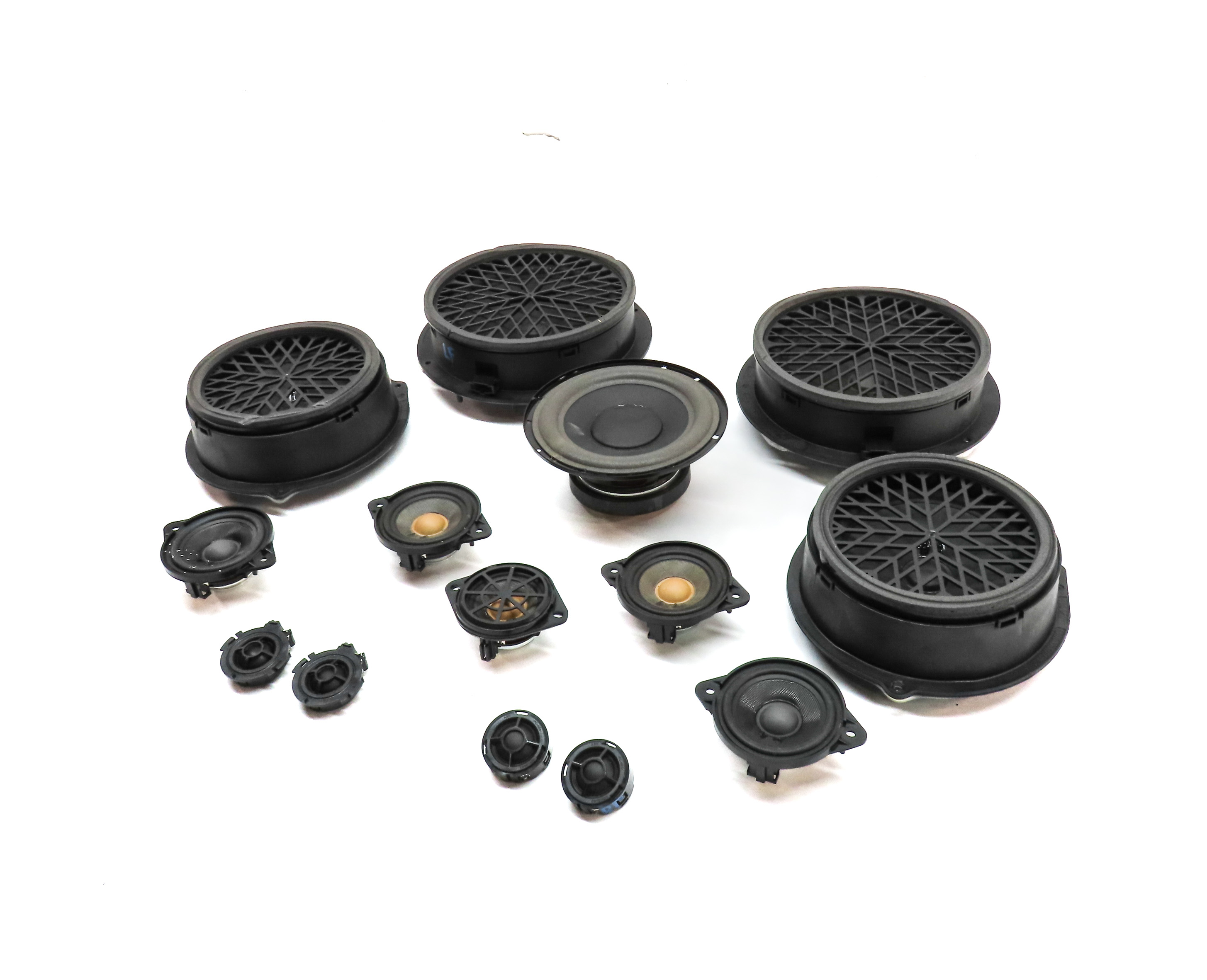 2013 AUDI Q5 (B8 8R) BANG & OLUFSEN AUDIO DOOR SPEAKER TWEETER SPEAKER SET-14 — exact item pictured